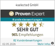 Erfahrungen & Bewertungen zu 4selected GmbH